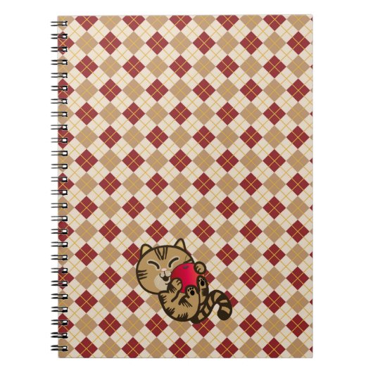 babydeken voor katten en appels notitieboek (Voorkant)