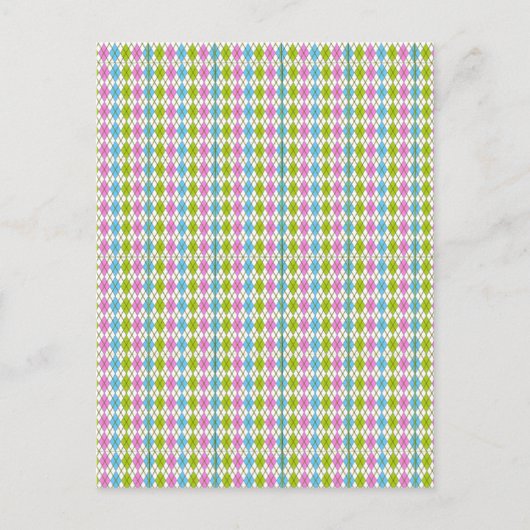 babydekentje briefkaart (Voorkant)