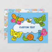 Babydieren Briefkaart (Voorkant / Achterkant)