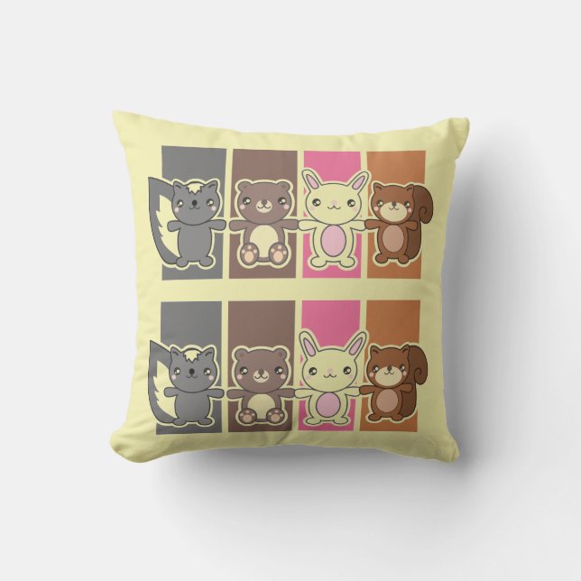 Babydieren Buitenkussen (Voorkant)