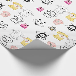 Babydieren Cadeaupapier