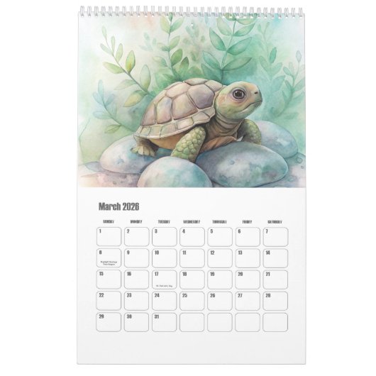 Babydieren Kalender (Mar 2026)