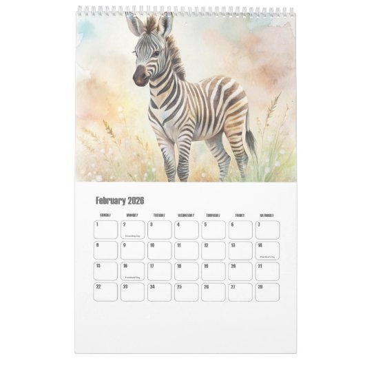 Babydieren Kalender (Feb 2026)