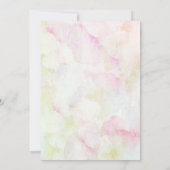 babydieren maskeren Baby shower per postuitnodigin (Achterkant)