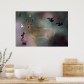 Babydierenwoud Poster (Keuken)
