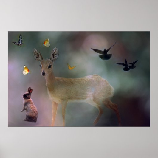 Babydierenwoud Poster (Voorkant)