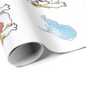 BabyDog- en West-Virginia pakpapier (Rol Hoek)