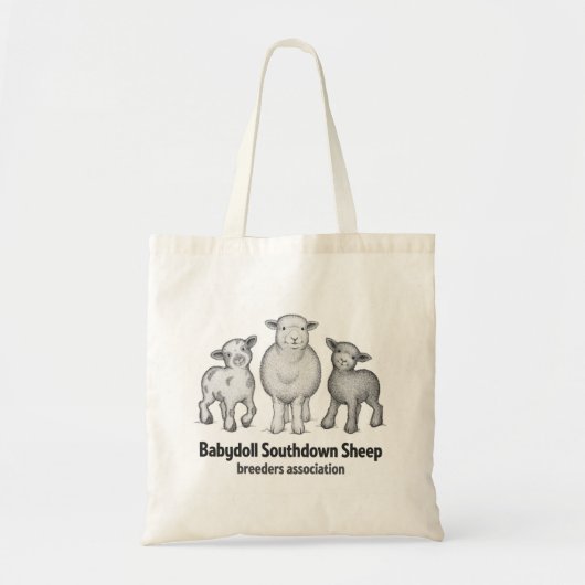 Babydoll Sheep products Tote Bag (Voorkant)