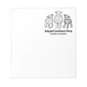 Babydoll Southdown Notitieblok (Voorkant)