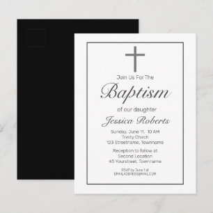 Babydoop Minimalistisch Modern Eenvoudig Elegant Briefkaart