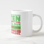 Babydouche Gift Jumbo Mok (Rechts)