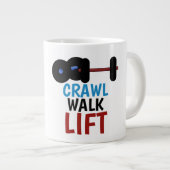 Babydouche Gift Jumbo Mok (Voorkant rechts)