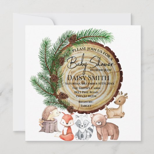 babydoucheuitnodiging (Voorkant)