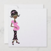 BabydouUitnodiging Kaart (Achterkant)