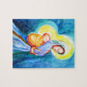 Babydrager Madonna en Child Puzzle Legpuzzel (Horizontaal)