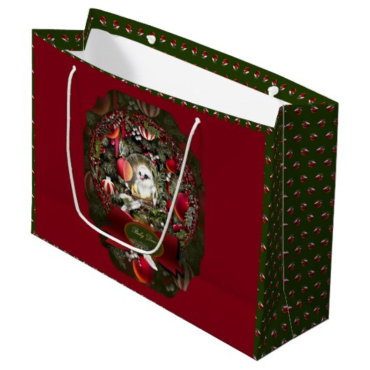 Babyduif Groot Cadeauzakje (Voorkant Gekanteld)