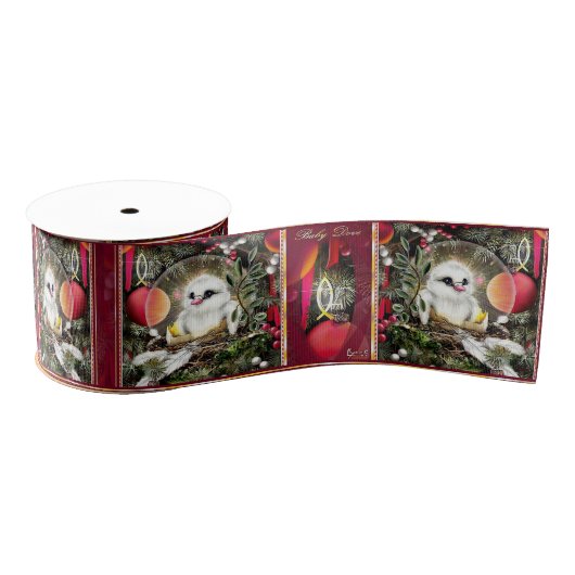 Babyduif Grosgrain Lint (Spoel)