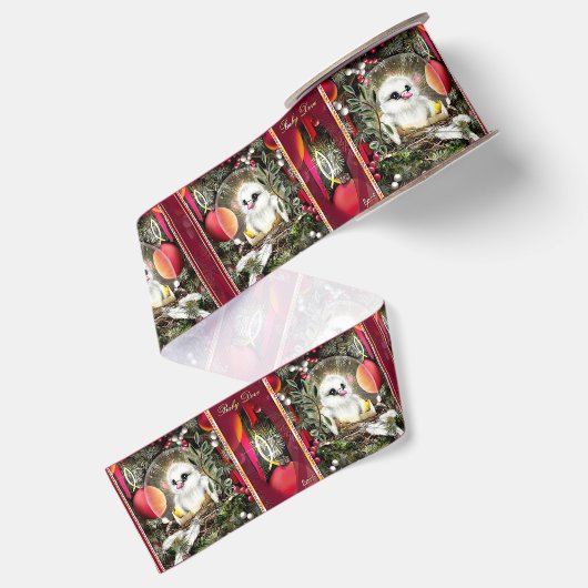 Babyduif Grosgrain Lint (Achterkant)