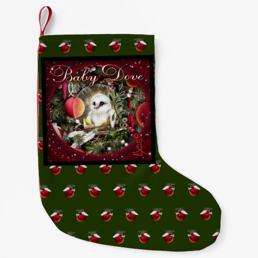 Babyduif Kleine Kerstsok (Voorkant)