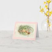 Babyfee-notitiekaart Kaart (Gele Bloem)