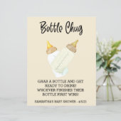 Babyfles Drink Off Game Douche Chug   (Staand voorkant)