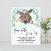 Babyfles Drink Off Game Douche Koe Kalf (Staand voorkant)