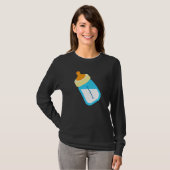 Babyfles Fles Voeding Kostuum   T-shirt (Voorkant volledig)