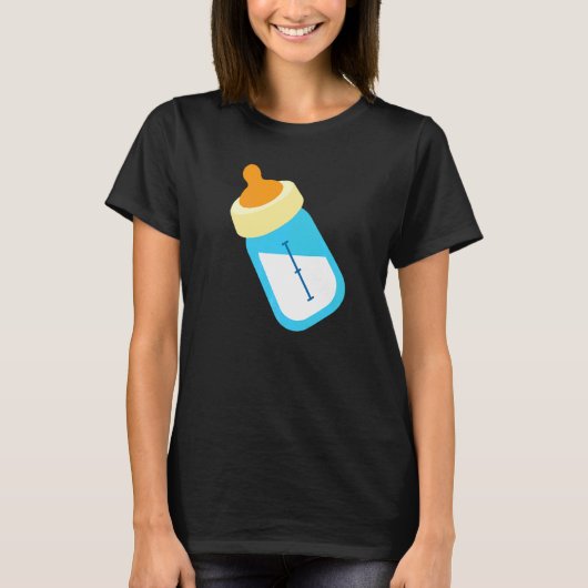 Babyfles Fles Voeding Kostuum   T-shirt (Voorkant)