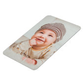 BABYFOTO AANGEPASTE MAGNEET GROOT 4X6 (Linkerzijde)
