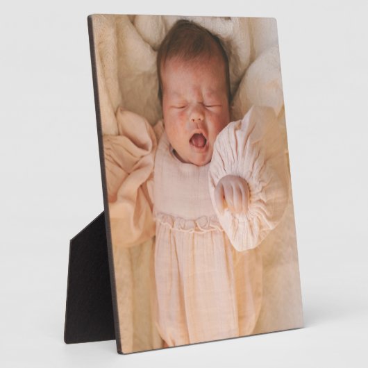 Babyfoto Fotoplaat (Zijkant)