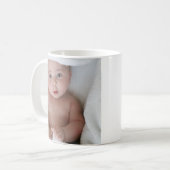 Babyfoto koffiemok (Voorkant links)