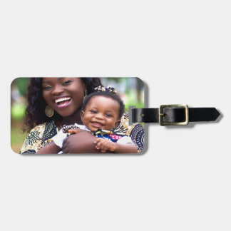 Babyfoto Toevoegen Aanpassen Personaliseer Bagagelabel