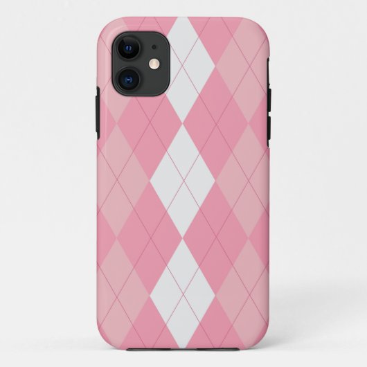 BabyGirl Argyle iPhone Case (Achterkant)