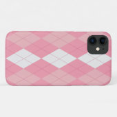 BabyGirl Argyle iPhone Case (Achterkant (horizontaal))