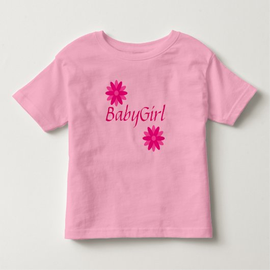 BabyGirl Kinder Shirts (Voorkant)