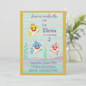 Babyhaai Kaart (Staand voorkant)