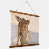 Babyhert Hangend Wandkleed (Gebogen)