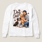 Babyhond Moeder T-shirt – Hart & Poot Ontwerp – Sc (Achterkant)