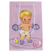  babyjongen medium cadeauzakje (Achterkant)