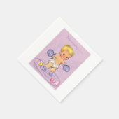 babyjongen servet (Hoek)