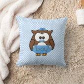 babyjongen uil kussen (Deken)