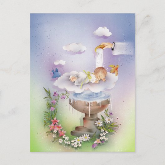 Babyjongetaptisme Briefkaart (Voorkant)