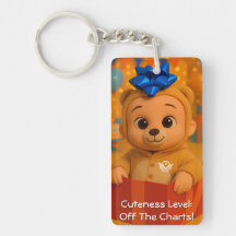 babyJoy S4 #12 & LittleDude S8 #14 sleutelhanger