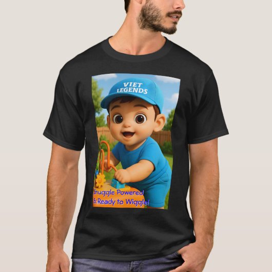 babyJoy Series 7 #VL - Snuggle Powered Men T-shirt (Voorkant)