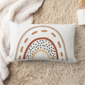 Babykamer Boho Regenboog Kussen in Aardetinten (Deken)