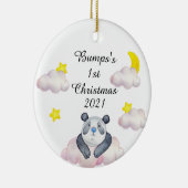 Babykeramische keramische versiering voor de eerst keramisch ornament (Rechts)