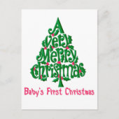 Babykerstmis Briefkaart (Voorkant)