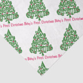 Babykerstmis Tissuepapier (Detail)