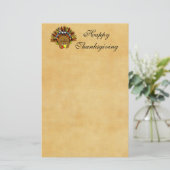 babykeycolorsdamaskkringen briefpapier (Staand voorkant)