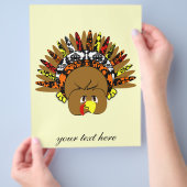 babykeycolorsdamaskkringen flyer (Hand)